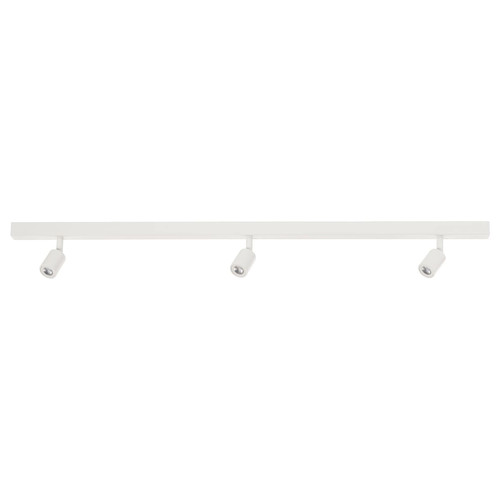 BÄVE LED ceiling track, 3-spots, white