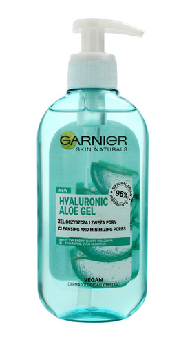 Garnier Skin Naturals Hyaluronic Aloe Gel Cleansing & Minimizing Pores Vegan 200ml