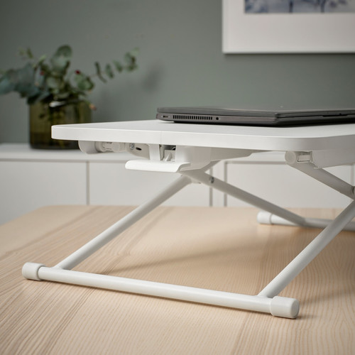 DUBBLA Laptop stand, white, 60x40 cm