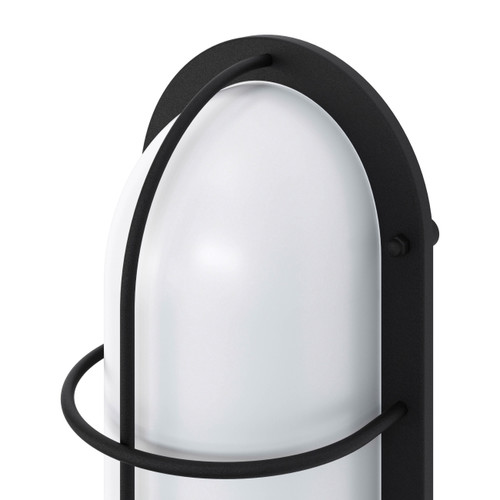 GoodHome Outdoor Wall Lamp Vallen E27 IP44, black