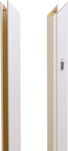 Adjustable Interior Door Frame Jamb 80-100mm, right, chalk-white