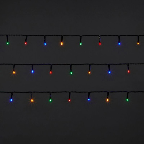 LED Lighting Chain 120 LED 7.1 m, outdoor, multicolour