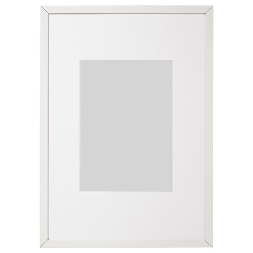 LOMVIKEN Frame, white, 21x30 cm