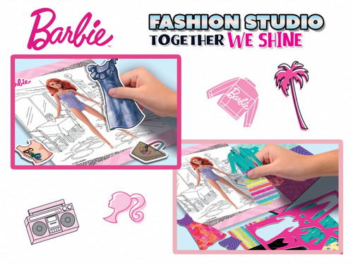 Lisciani Fashion Studio Toether We Shine Sketchbook Barbie 5+