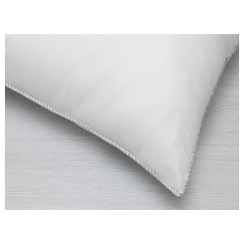 KLOTULLÖRT Pillow, white, 40x140 cm