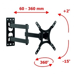 ART TV Wall Mount 17-42" Max 25kg AR-57A