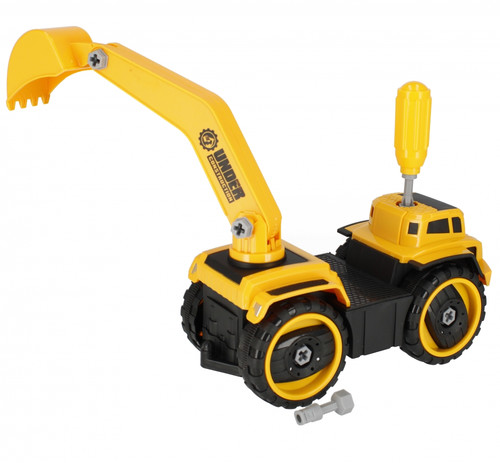 DIY Excavator with Light & Sound 3+