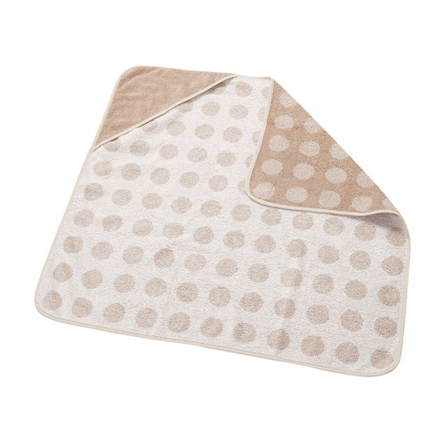 LEANDER Hoodie Hooded Baby Towel, cappuccino