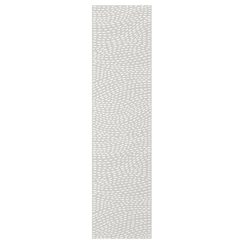 MISTUDDEN Door, grey/patterned, 50x195 cm