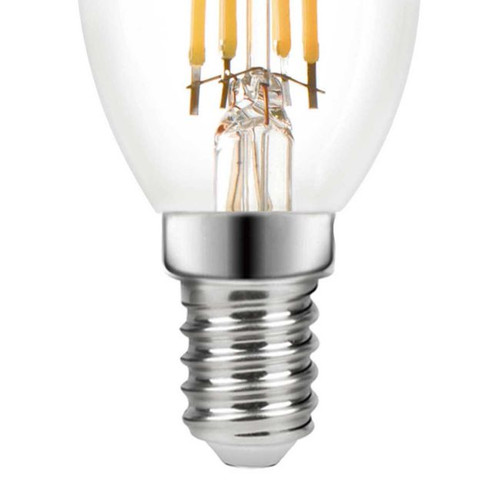 Diall LED Bulb Filament C35 E14 550 lm 2700 K DIM