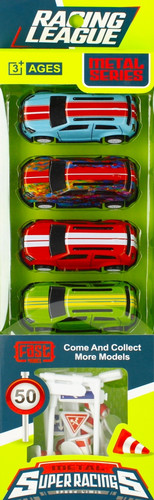 Racing League Racing Cars Set 3+