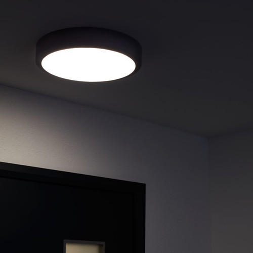 Colours LED Ceiling Lamp Sanbo 4000 K 30 cm, grey