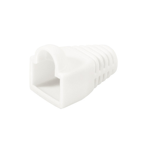 LogiLink Plug Connector CAT.6 100pcs, shielded, white