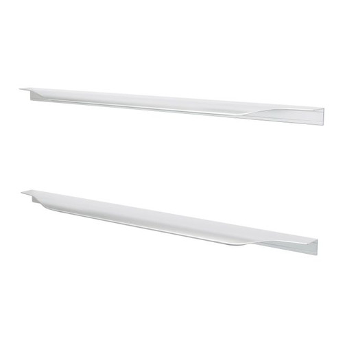 GoodHome Cabinet Strip Handle aluminium 397 mm, 2 pack