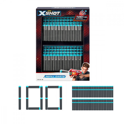 ZURU X-Shot Excel Foam Dart Set 100pcs 8+