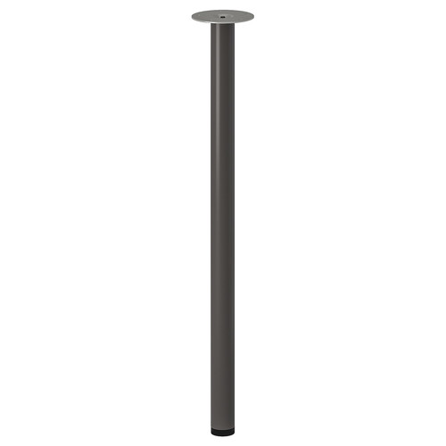 LINNMON / ADILS Desk, white/dark grey, 100x60 cm