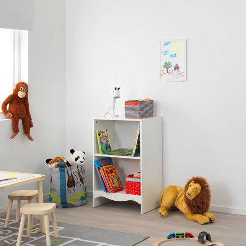 SMÅGÖRA Changing table/bookshelf, white