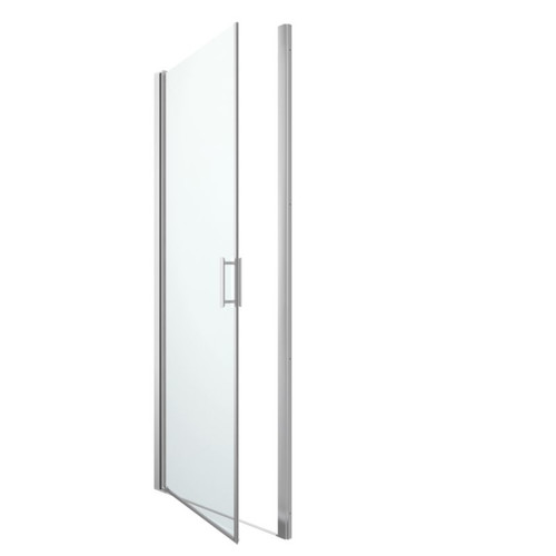 GoodHome Shower Door Beloya 90 cm, chrome/transparent