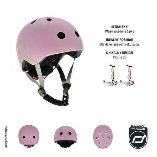 SCOOTANDRIDE Children's Helmet XXS-S 1-5 years Steel