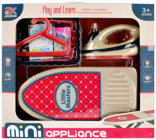 Mini Appliance Ironing Playset 3+