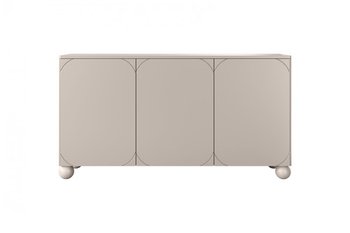 Cabinet Sonatia II 150 cm, with 4 internal drawers, cashmere