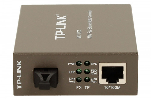 TP-Link WDM Fast Ethernet Media Converter MC112CS