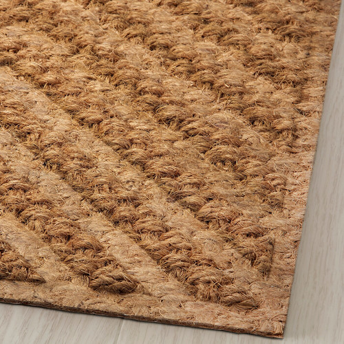 VÄGRÄCKE Door mat, natural colour/beige, 40x60 cm