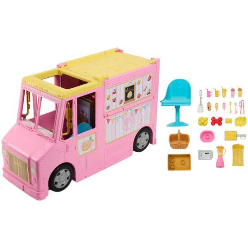 Barbie Lemonade Van HPL71 3+