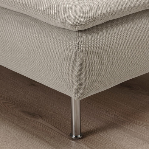 SÖDERHAMN Armchair, Fridtuna light beige