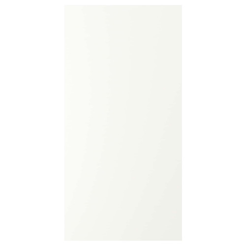 VALLSTENA Door, white, 60x120 cm