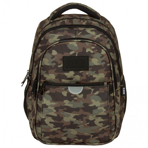 School Backpack 30x42x20 Camo