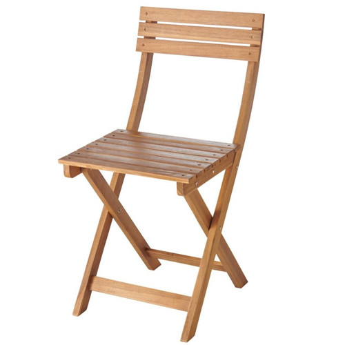 GoodHome Set of 2 Garden Chairs Virginia