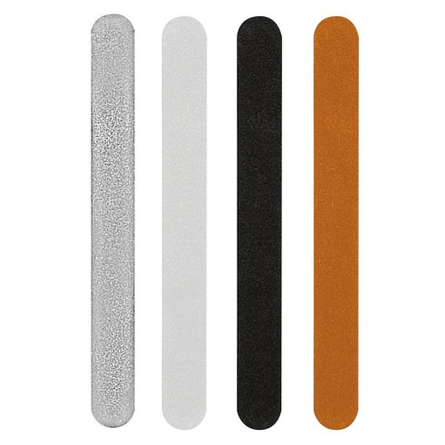 Paper Nail File 4pcs, assorted colours