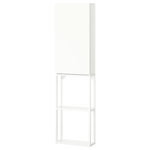 ENHET Storage combination, white, 40x17x150 cm