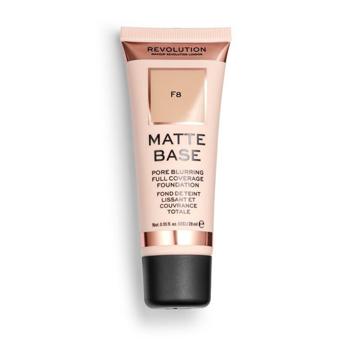 Makeup Revolution Matte Base Foundation F8 Vegan 28ml