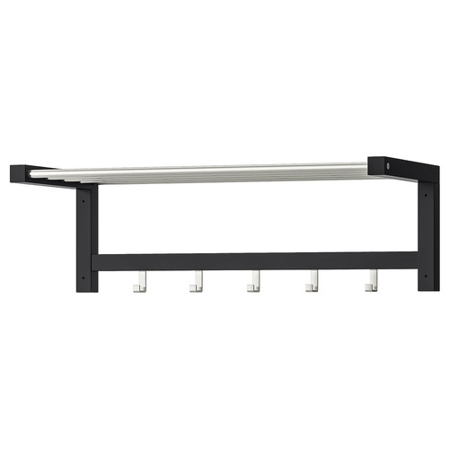 TJUSIG Hat rack, black, 79 cm