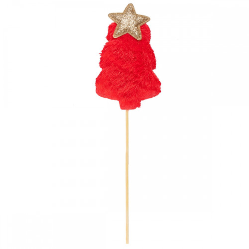 Christmas Decoration Plush Christmas Tree 1pc, assorted colours