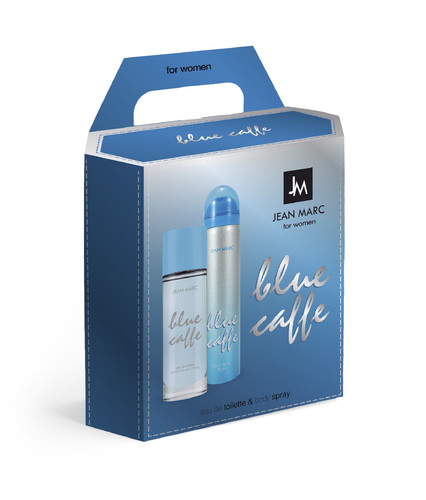 JEAN MARC Blue Caffe Gift Set - Eau de Toilette & Deodorant