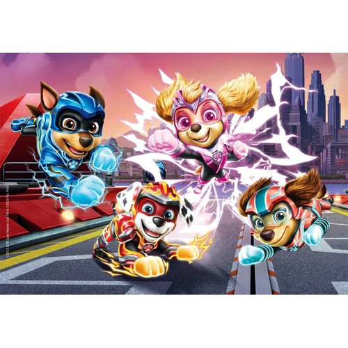 Clementoni Children's Puzzle Paw Patrol The Mighty Movie 2x60pcs 4+