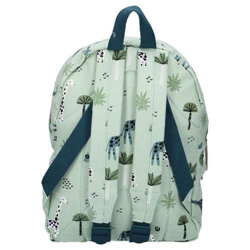 Kidzroom Children's Backpack Mini Giraffe green