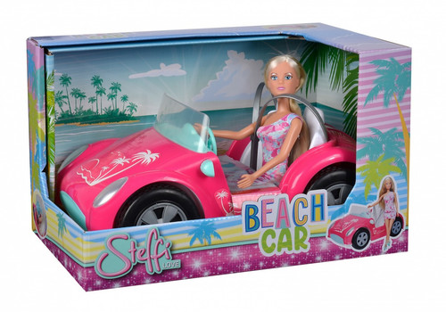 Steffi Love Doll Beach Car 3+