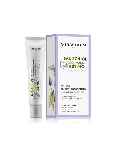 Miraculum Bakuchiol Botanique Retino Anti-Age Active Smoothing Eye Serum Day/Night 20ml