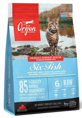 Orijen Cat 6 Fish Dry Food 1.8kg