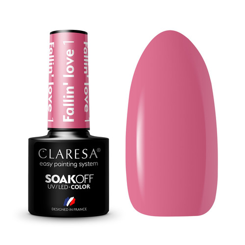 CLARESA UV/LED Color Gel Polish Fallin' Love 1 5g