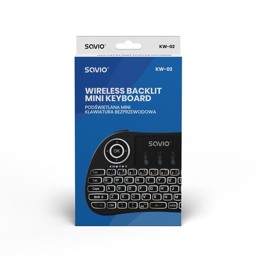 Savio Wireless Mini-keyboard KW-02