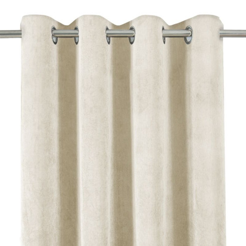 GoodHome Curtain Carrington 135 x 260 cm, off-white