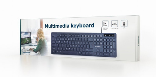 Gembird Wired Keyboard KB-MCH-04 US