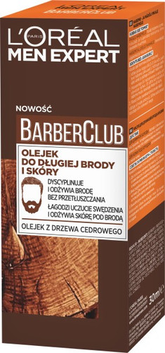 L'Oreal Men Expert Barber Club Oil for Long Beard & Skin 30ml