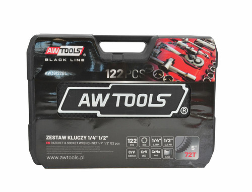 AW Tool Set 122pcs 1/2" 1/4"