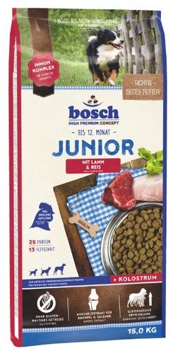 Bosch Junior Dog Food Lamb & Rice 15kg